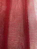 Ткань Сетка жесткая (фатин), цв красный арт. 326616