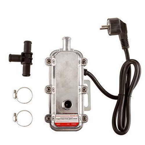 Подогрев двигателя предпусковой 220 В 2000 Вт с помпой Skyway