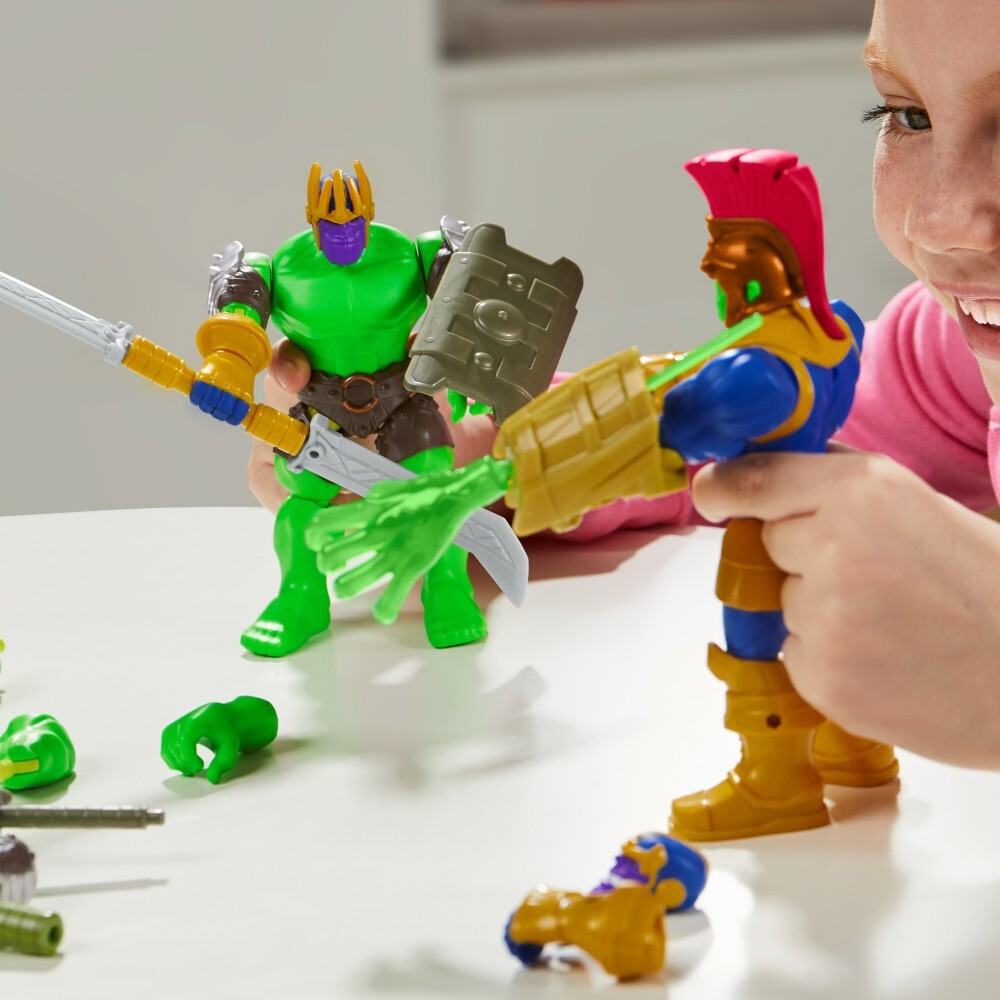 Hasbro Marvel MixMashers - фигурка Халка 12 см + аксессуары Мстителей F9270