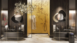 Крючок Gessi Anello, настенный, цвет Warm Bronze PVD