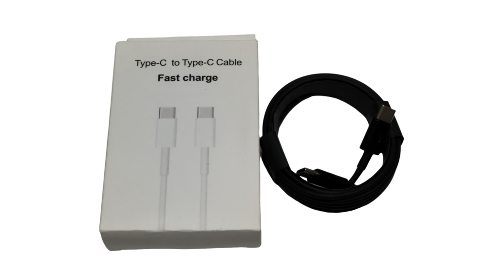 Кабель ET 60W C/C Black-2м