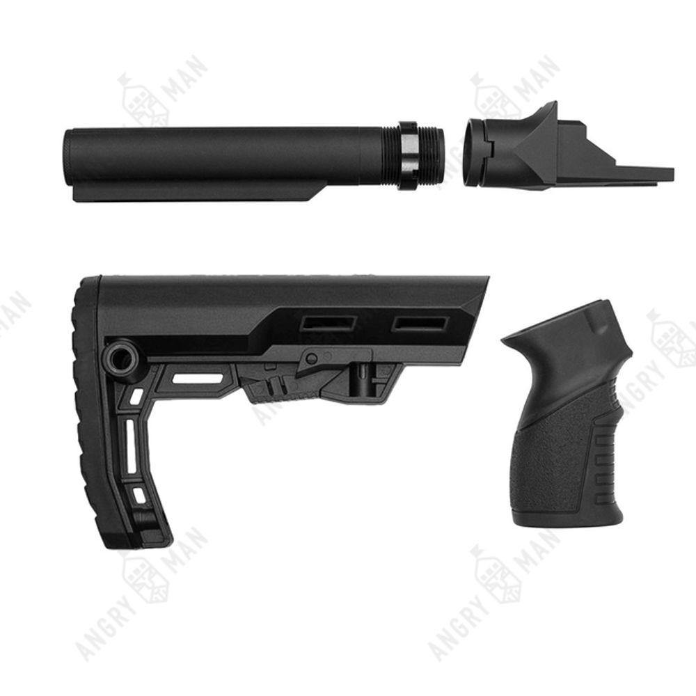 Комплект приклада на АК74 / АКМ на базе приклада Alpha, K.Arma