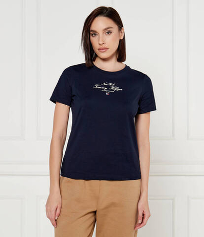 Футболка Tommy Hilfiger - темно-синий(WW0WW43895)