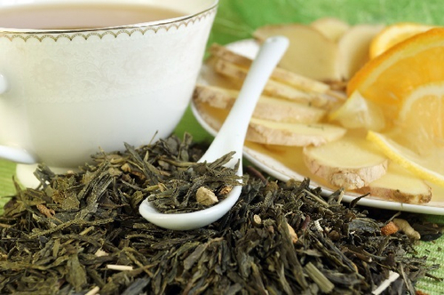 Зеленый чай с имбирём РЧК 500г