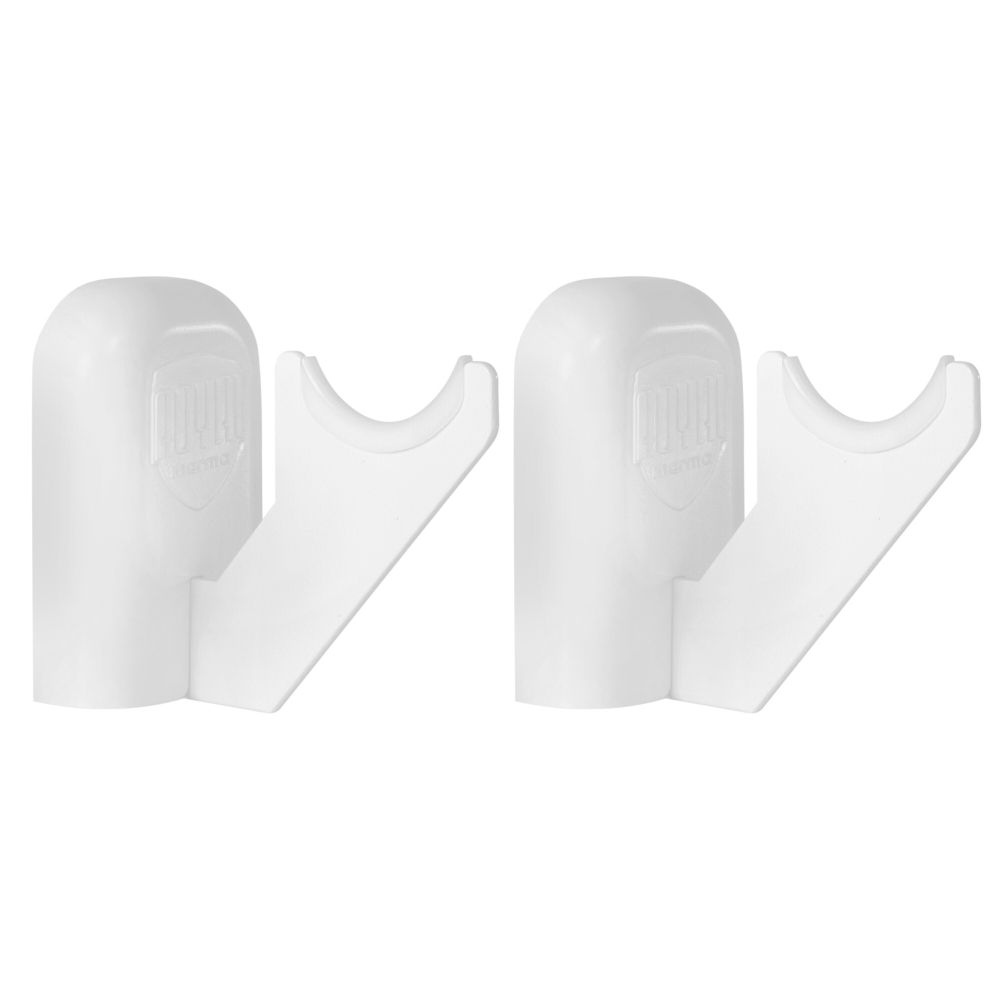 Комплект настенных регулируемых кронштейнов Royal Thermo Design 80, белые