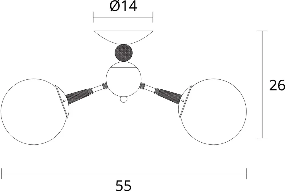 Потолочная люстра Arte Lamp BOSTON