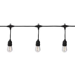 Гирлянда ЭРА ERABL-FIL1 светодиодная новогодняя нить уличная на подвесах 4,5 м теплый белый 10 LED