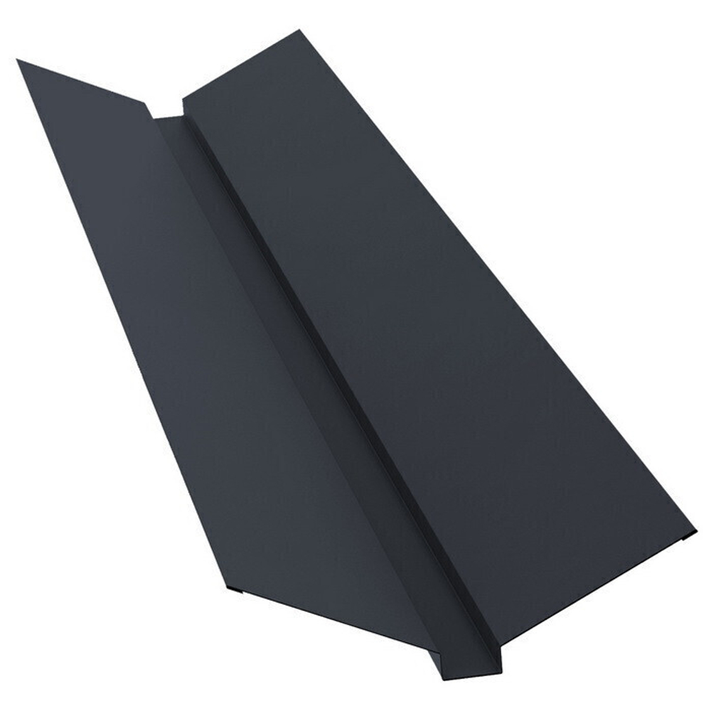 Ендова верхняя Grand Line Satin Ral 7024 115х30х115 мм резка