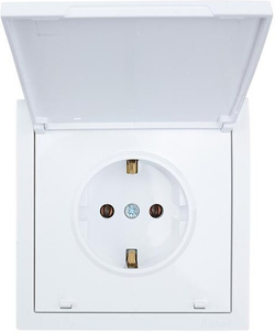 ZIMA Розетка с крышкой 704-0288-123BQC