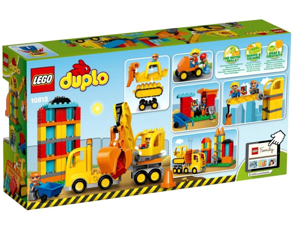 LEGO Duplo: Большая стройплощадка 10813 — Town Big Construction Site — Лего Дупло