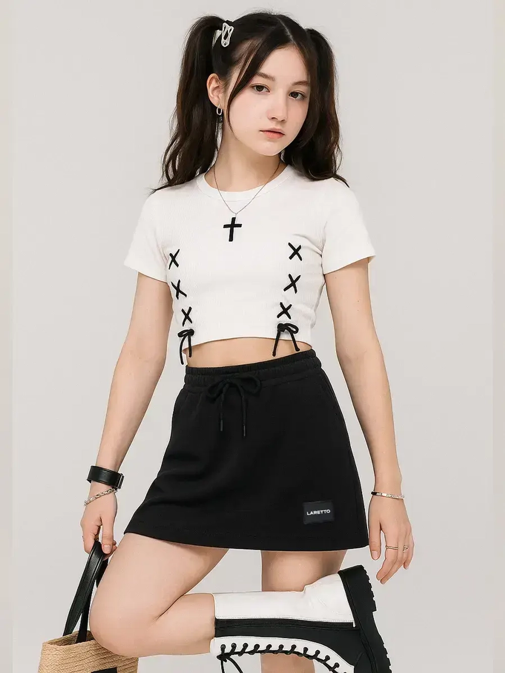 Спортивная юбка для девочки летняя