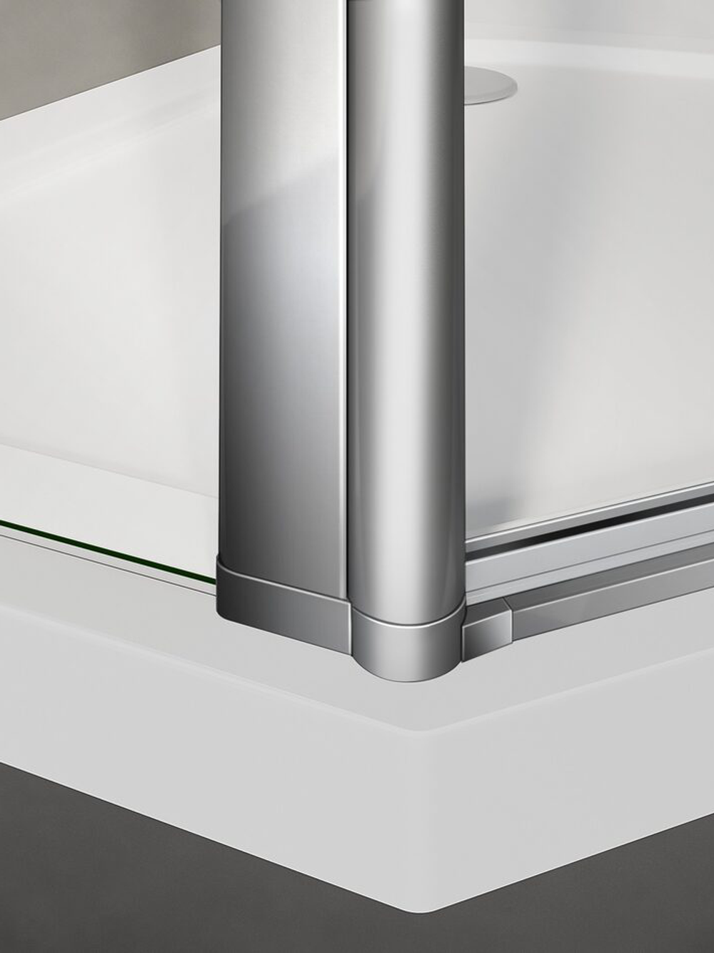 Душевое ограждение WeltWasser  WW300 Арт. 300PI-90 Размер 900х900х1850 мм 10000001881 многоугольная