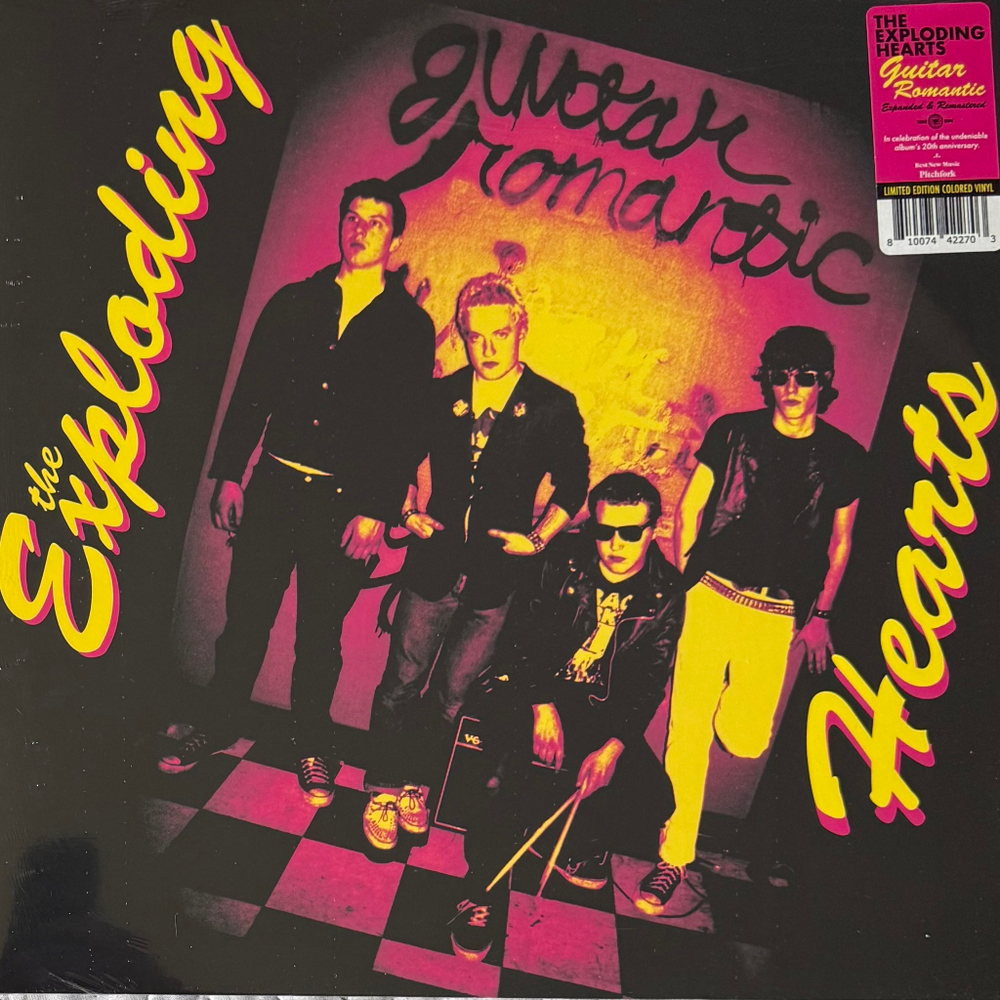 Виниловая пластинка The Exploding Hearts ‎– Guitar Romantic LP Colored