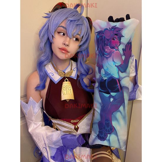 Мини дакимакура фурри Львица диско арт. M1187, 60х20 см