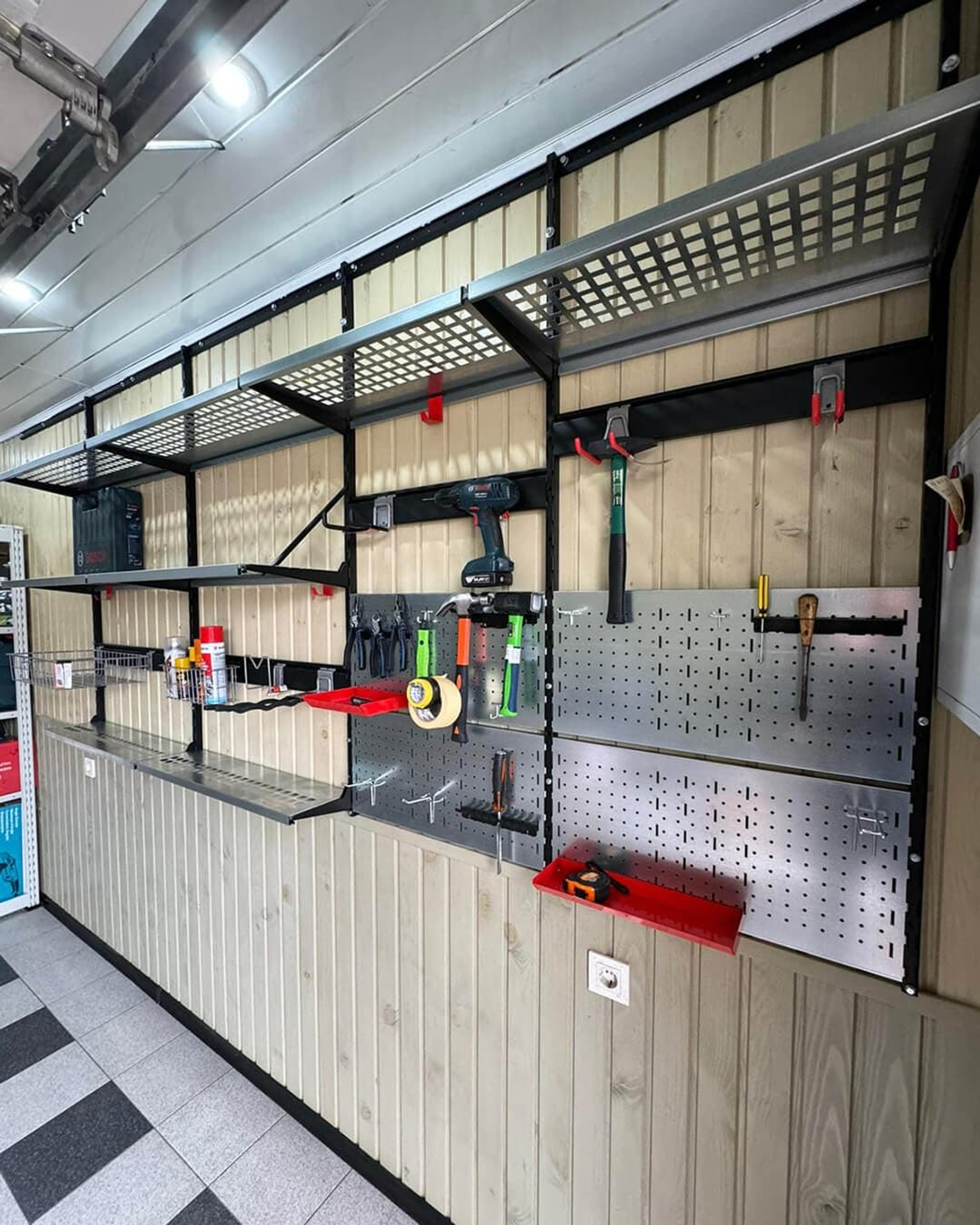 Система хранения для гаража