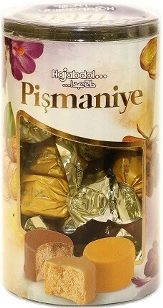 Шоколад Хаджабдуллах Конфеты из Пишмание Восточное Ассорти в тубе / Hajabdollah Candies from Pishmaniye Eastern Assorted tuba 200г