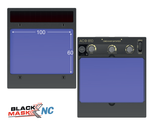 Маска сварщика хамелеон BLACK MASK АСФ 810 51ST810