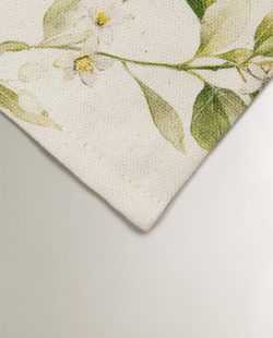 Zara Home столовая салфетка из хлопка, цветочный мотив, 45 45 см (комплект 2 шт.) · 4253/022