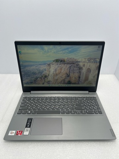 Ноутбук Lenovo S145-15API (81UT00LMRK) 15.6"/ AMD Athlon 300U/RAM 4 GB/SSD 256 GB/Radeon Vega 3/1920x1080/TN+film/DOS/Подсветка кл-ры:нет/серый. Состояние: Уценка/засвет на матрице/прокручен топ-кейс/B1