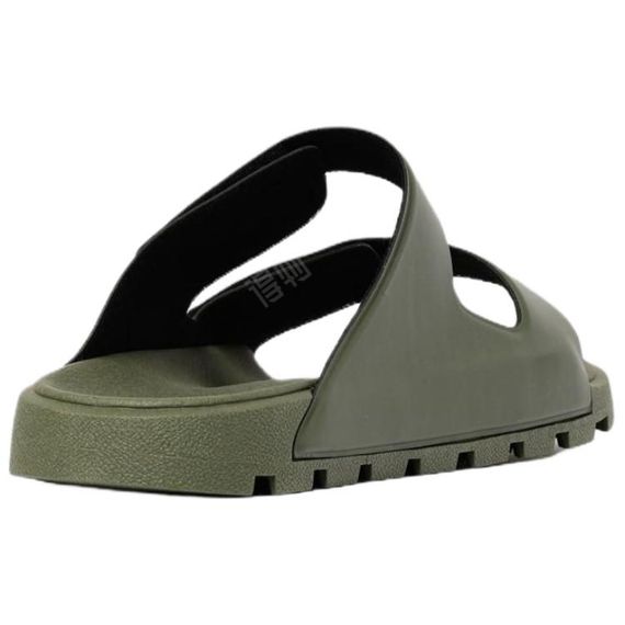 Hugo Boss Rubber Thong Sandal 'Green'