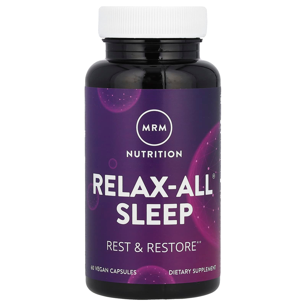 MRM Nutrition, Relax-All Sleep®, 60 веганских капсул