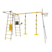 ROMANA Спорт Плюс 2 (желтый/серый) (с качелями Диск)