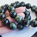 Мусковит, бусина крупный шар, 16.6мм, штучно