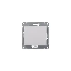 Переключатель проходной 1-кл. СП Glossa 10А IP20 (сх. 6) 10AX механизм бел. SE GSL000161