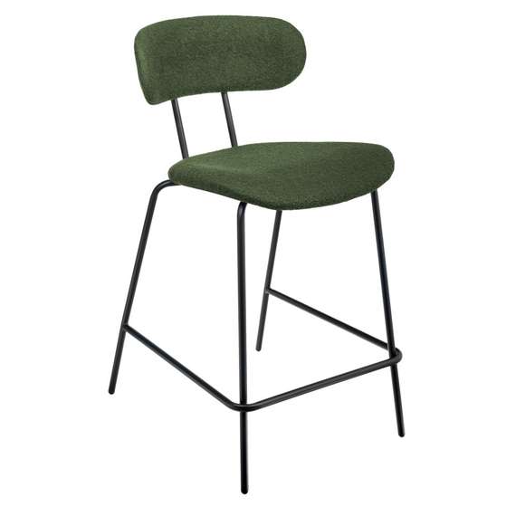 Полубарный стул Pedigree 65 см зеленое букле
