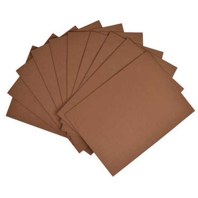 Фоамиран А4, КОРИЧНЕВЫЙ (размер 210х297 мм, 10 лист/-ов, 1 цвет/-ов флат-листы из ЭВА толщиной 2 мм)