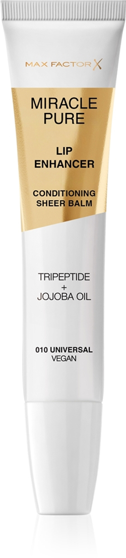Max Factor Miracle Pure Lip Enhancer - Увлажняющий блеск для губ оттенок 010 Universal, 12 ml