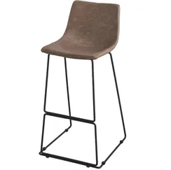 Барный стул Fargo, 76 см, коричневый