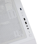 КОРПУС 1STPLAYER FIREBASE X4-M-F7, MINI TOWER, M-ATX, WHITE, 2X3.5"/2X2.5", 2XUSB2.0, USB3.0