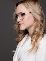 Очки для компьютера имиджевые защитные прозрачные нулевки