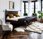 Кровать Джоли 180х200 из массива береза, красный, MAKOSA