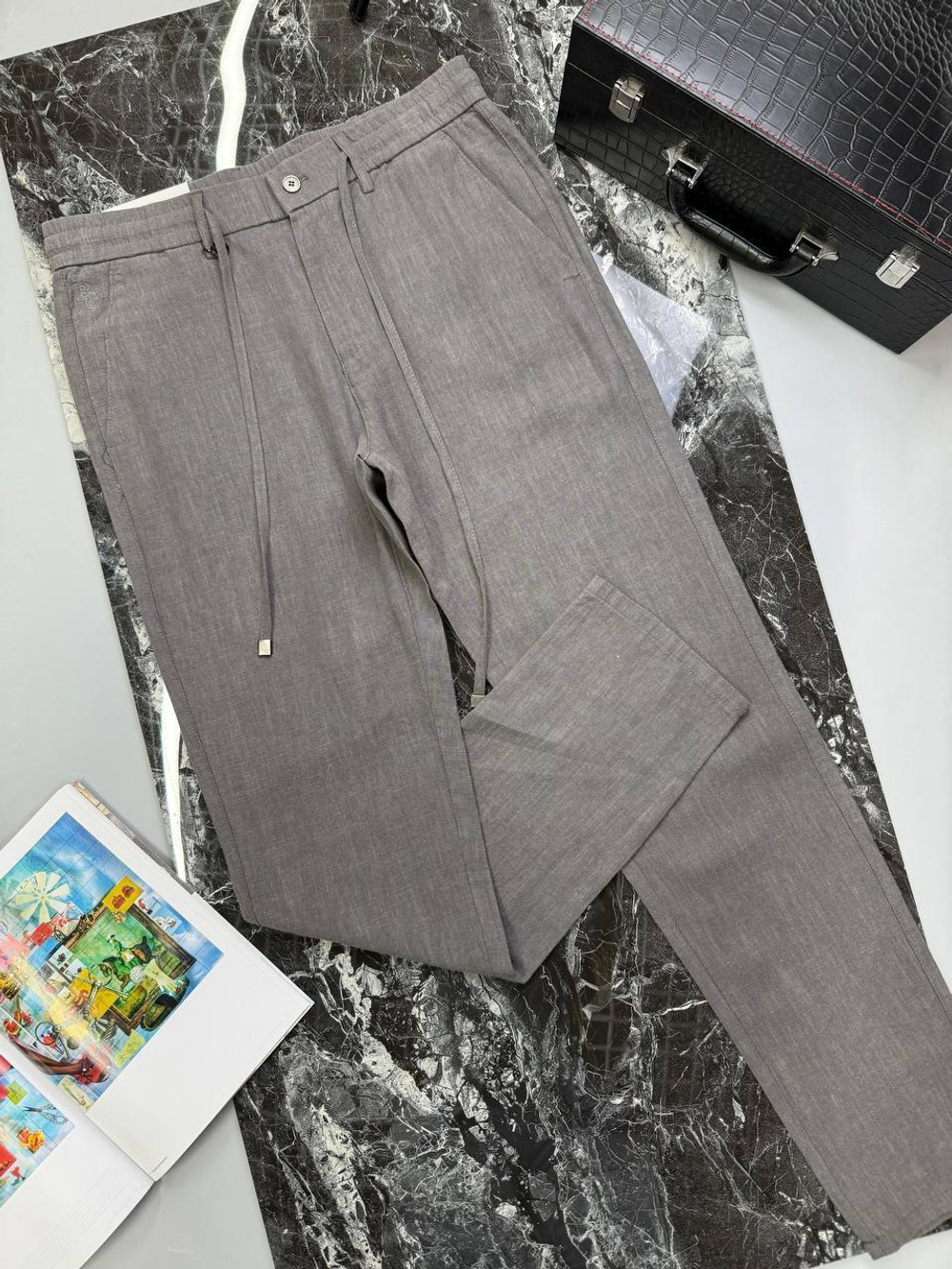 Льняные брюки Brunello Cucinelli