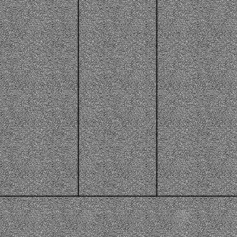 Тротуарная плитка ПРЯМОУГОЛЬНИК 900х300 мм - Гранит Серый