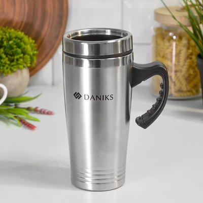 Термокружка 450мл нерж "Daniks" SL-210B