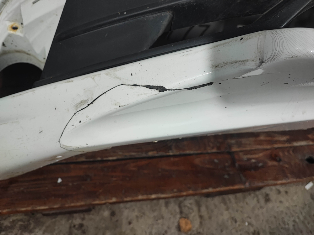 Бампер передний LADA Granta 18-нв Б/У Оригинал 8450103785