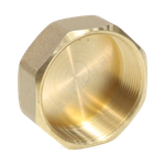 Заглушка латунь Ду 25 (1") ВР VALFEX VF.590.L.100