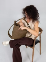 Сумка рюкзак через плечо большая трансформер