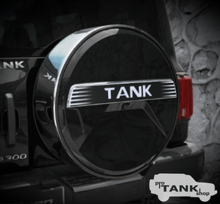 Кожух запасного колеса черный глянцевый для TANK 300