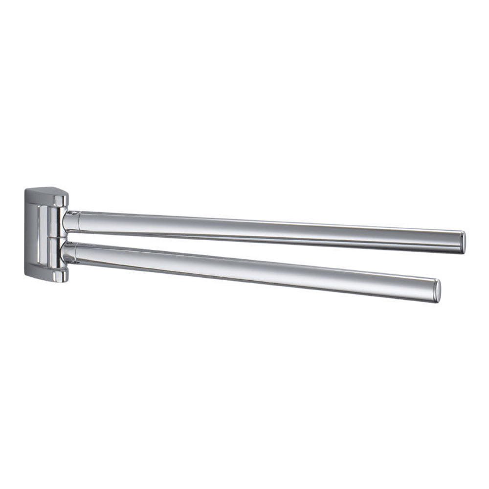 Полотенцедержатель двойной 36см. Colombo Link  B2413, хром