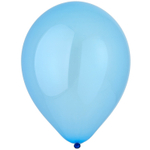 Шар латексный Droplets Кристалл 30 см (Голубой)