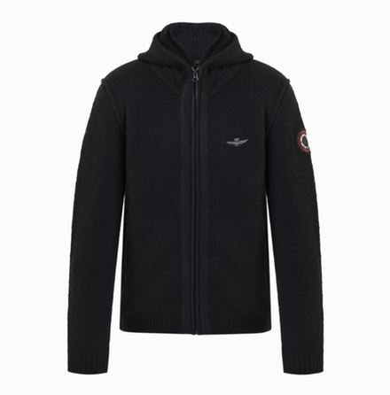 Толстовка на молнии с капюшоном