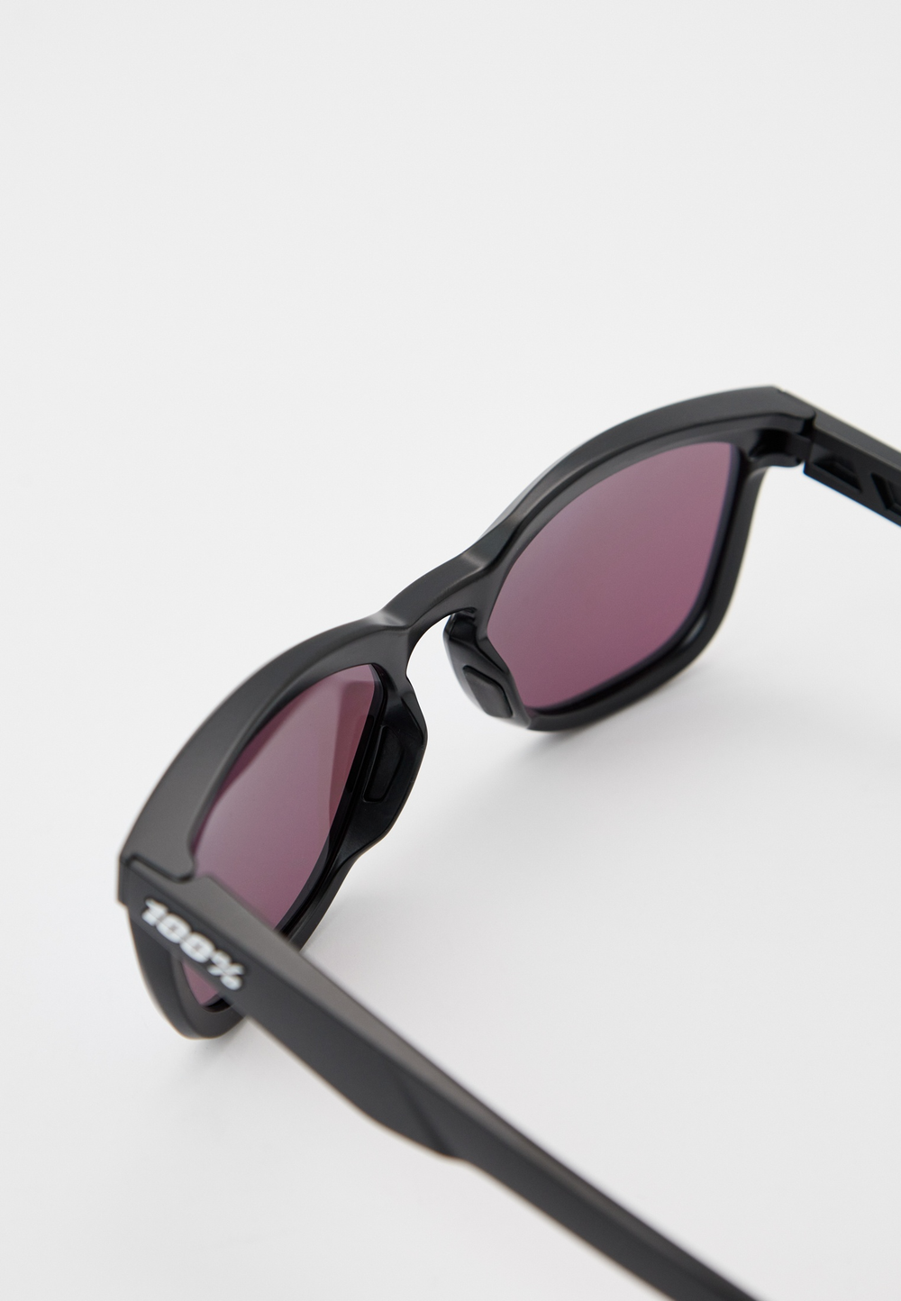 Спортивные очки 100% HUDSON Matte Black - HiPER Blue Mirror Lens