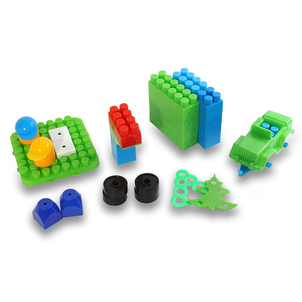 Конструктор в пластмассовом контейнере BTG-020 (14х14х15см)