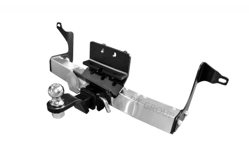 Фаркоп с унив. электрикой Smart, съемный квадрат, с НЕРЖ накладкой Toyota LC 300 2021- (паспорт и сертификат) ПТ ГРУПП.TLT-21-991124.00