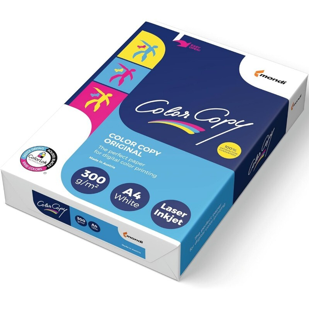 Бумага Color Copy 300 г/м2, A4, 125л.