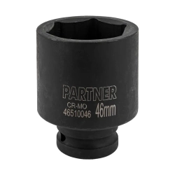 Головка ударная глубокая 46мм 3/4''6гр. Partner PA-46510046